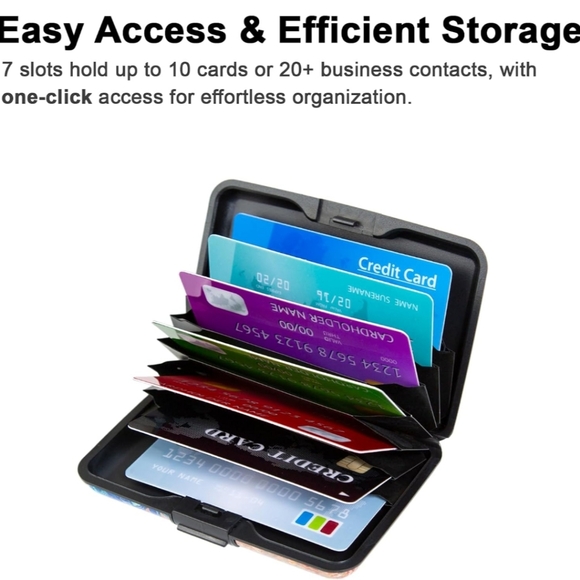 Credit Card Case With Protection - Picture 3 of 4